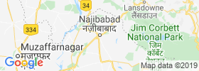 Najibabad map
